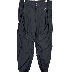 Jordan Built for Flight Nylon Utility Cargo Jogger Pants Women's XL Black